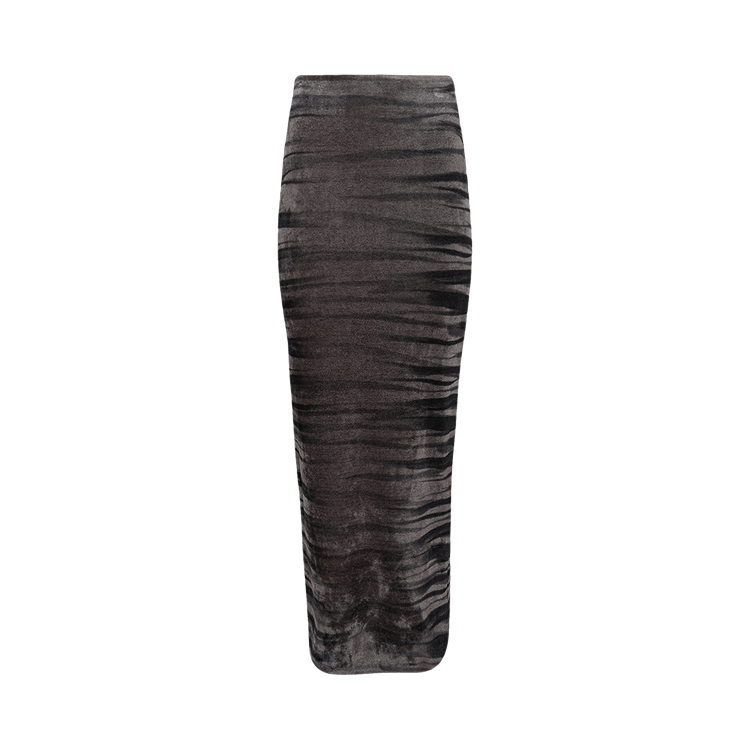 Alexander Wang Maxi Skirt W/ Animal Print "Eiffel Tower"