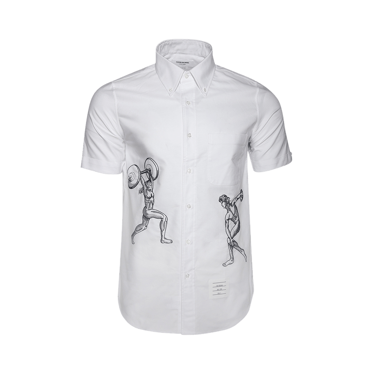 Thom Browne Olympic Athletes Shirt "White"