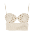 Magda Butrym Top Bra "Cream"