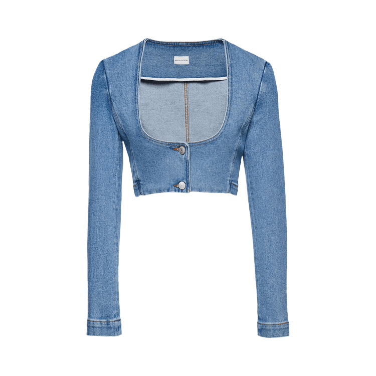 Magda Butrym Denim Blazer "Blue"