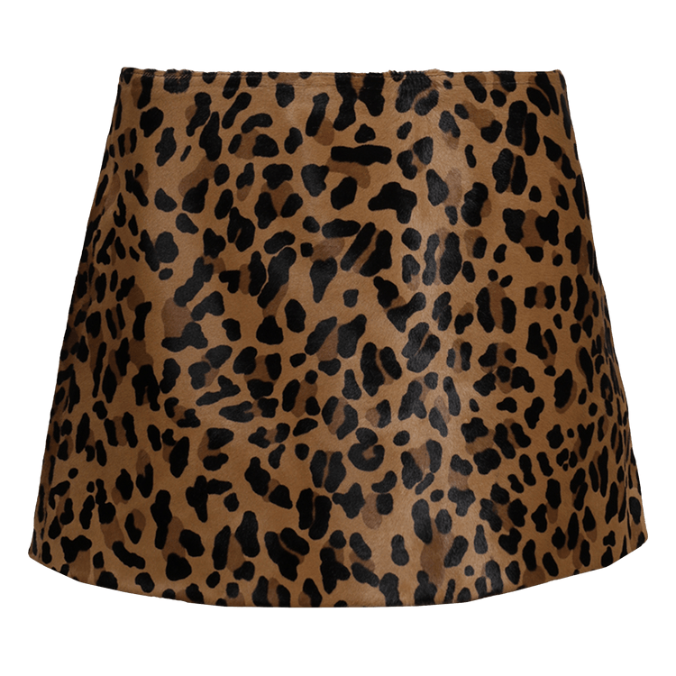Alaïa Printed Skirt "Brun Sepia"