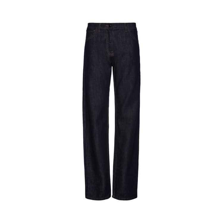Magda Butrym Denim Pants "Navy"