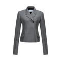 Ferragamo Wool Duoble Natte Jacket "Grey"