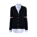 Thom Browne Combo Cardigan Shirt "Navy"
