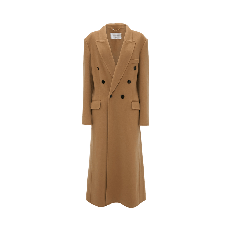 Victoria Beckham Double Faced Overcoat "Camel"