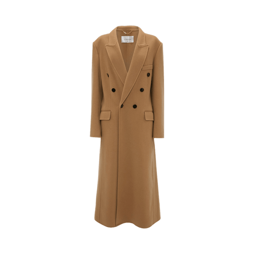Victoria Beckham Double Faced Overcoat "Camel"