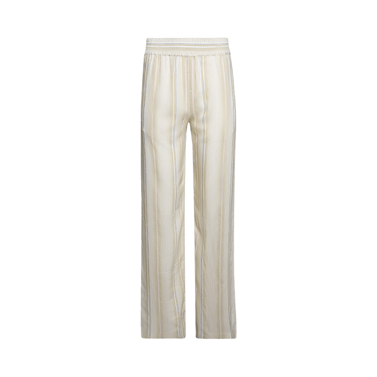 Victoria Beckham Pyjama Trouser "Pistachio / Antique Pink"