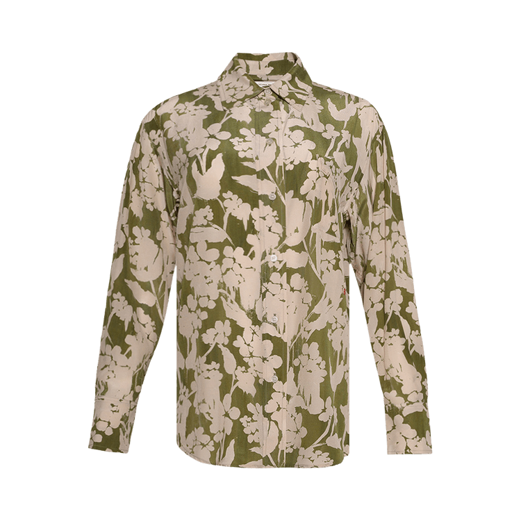 Victoria Beckham Pyjama Shirt "Parakeet/Blush"
