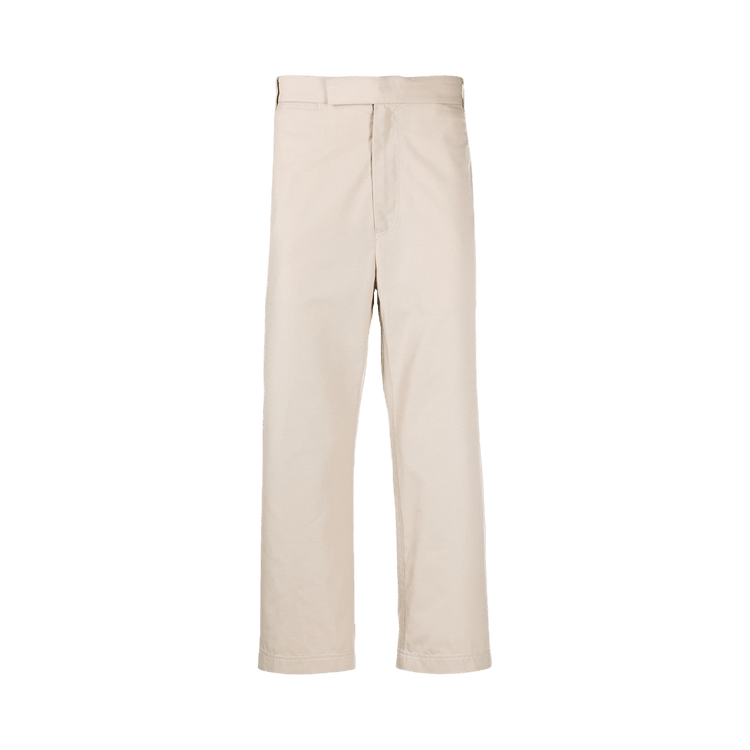 Thom Browne Single Welt Pocket Straight Leg Trouser "Khaki"
