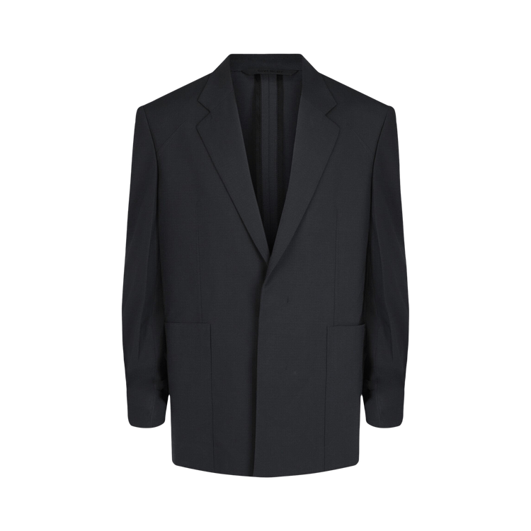 Givenchy Boxy Fit Single Button Blazer "Charcoal"