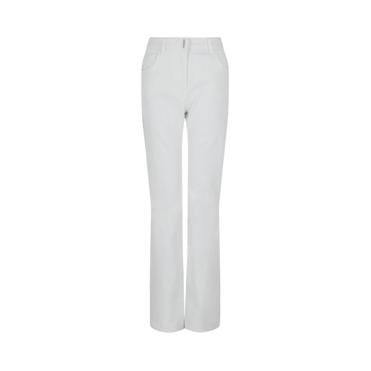 Givenchy Boot Cut Denim Jeans "White"