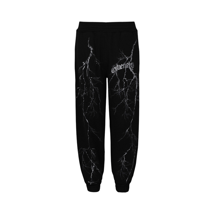 Givenchy Crystal Cut Sweatpants "Black"