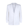 Givenchy Extra Fitted Single Button Blazer "White"