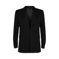 Givenchy Extra Fitted Single Button Blazer "Black"