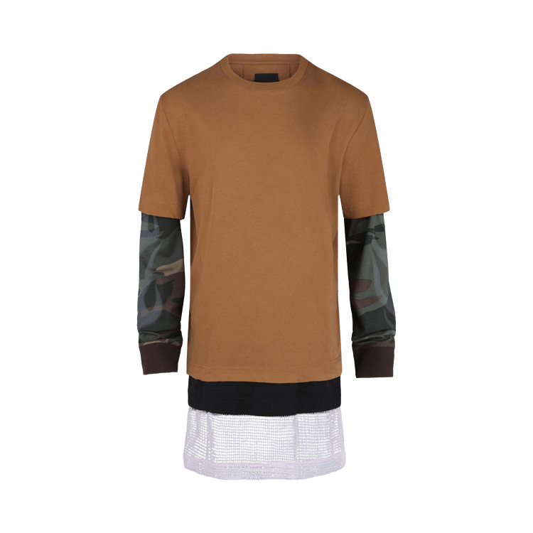 Givenchy Overlapped Long-Sleeve T-Shirt "Multicolor"