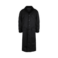 Givenchy Nylon/Shearling Trench Coat "Black"