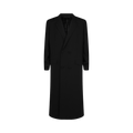 Givenchy Slim Fit Double Breasted Coat "Black"