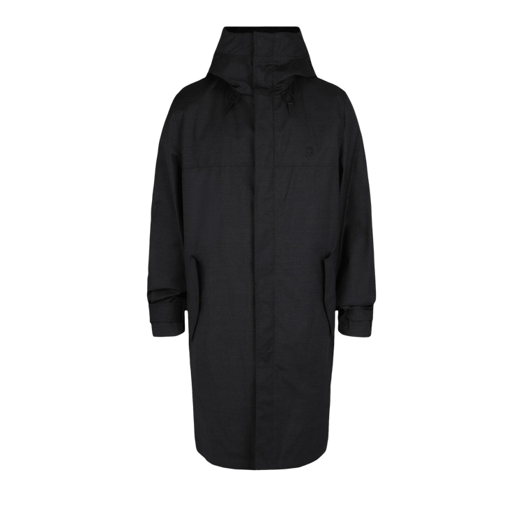 Givenchy Wool Parka "Dark Grey"
