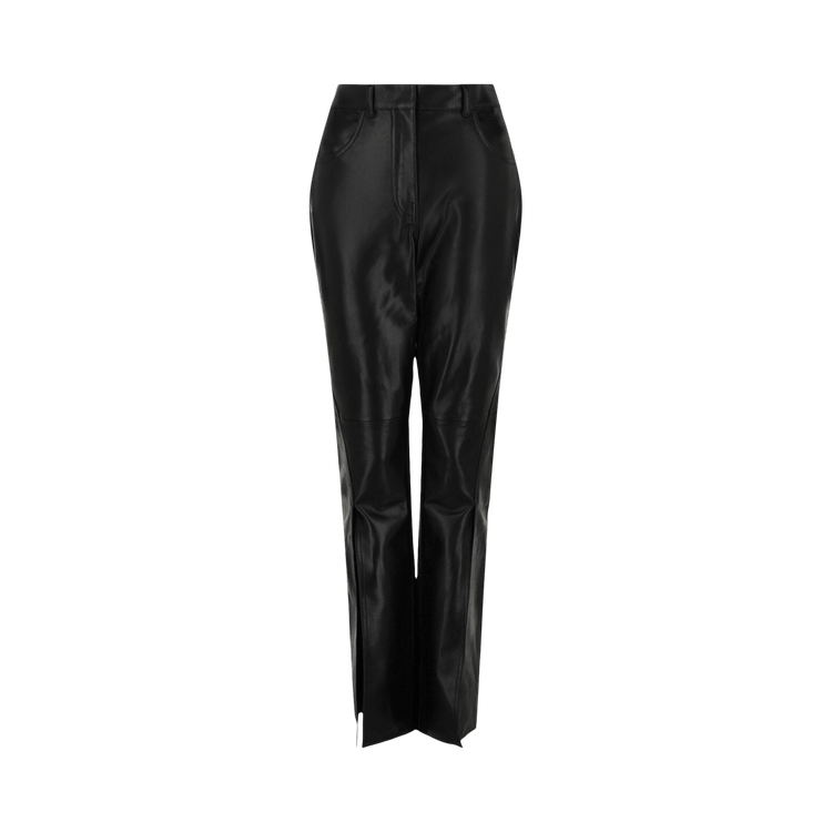 Givenchy Split Leather Pants "Black"
