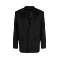 Givenchy Studded Single Breasted Blazer "Black"