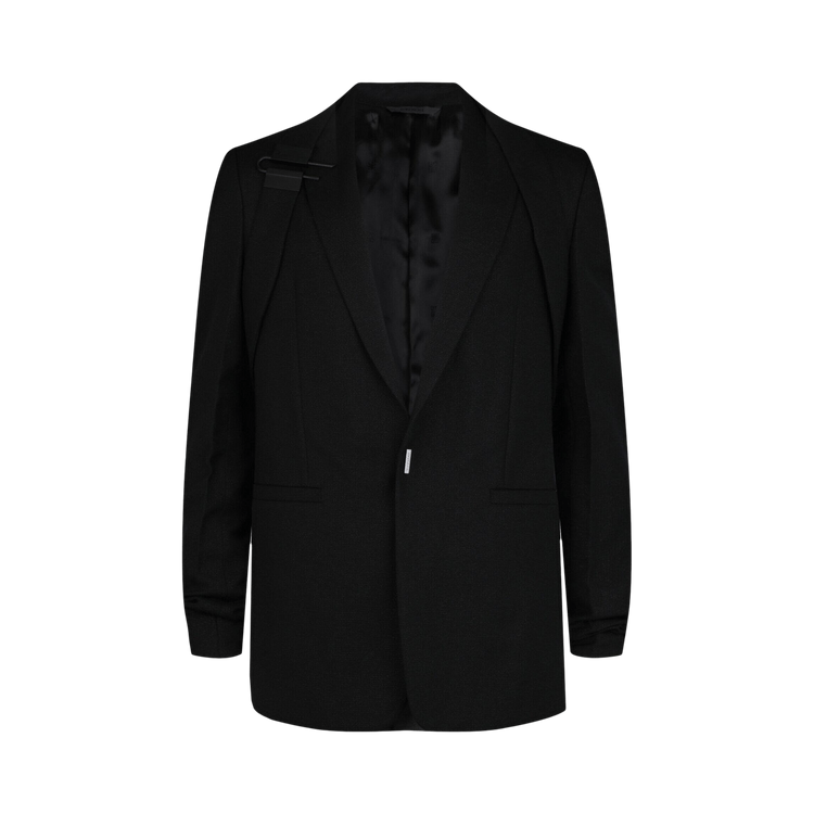 Givenchy U Lock Harness Slim Fit Blazer "Black"