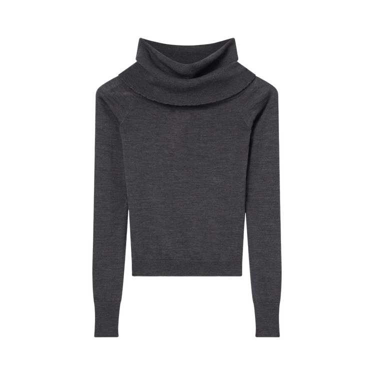 Stella McCartney Light Wool Jumper "Dark Grey Melange"