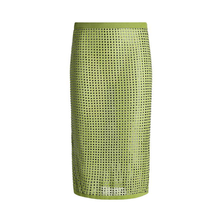 Christopher Esber Cirrus Straight Skirt "Fern"