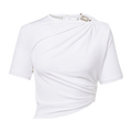 Christopher Esber Bezel Quartz Jersey Tee "White"