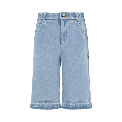 Christopher Esber Fossil Denim Short "Indigo"