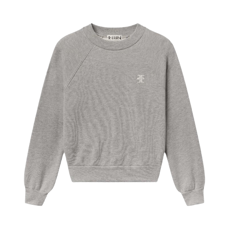 Eterne Shrunken Raglan Sweatshirt "Black"
