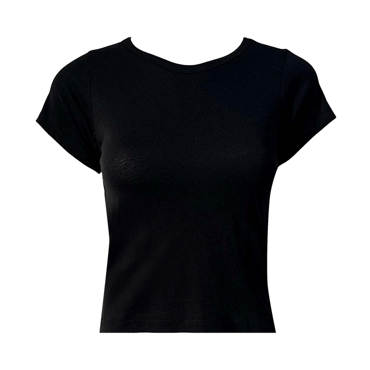Eterne Short-Sleeve Baby Tee "Black"