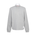 Thom Browne Half Zip Pullover "Light Grey"