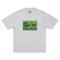 Palace Top Up T-Shirt "Grey Marl"