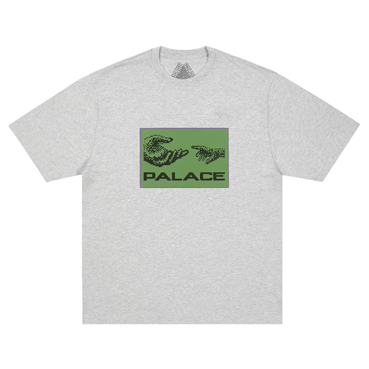 Palace Top Up T-Shirt "Grey Marl"