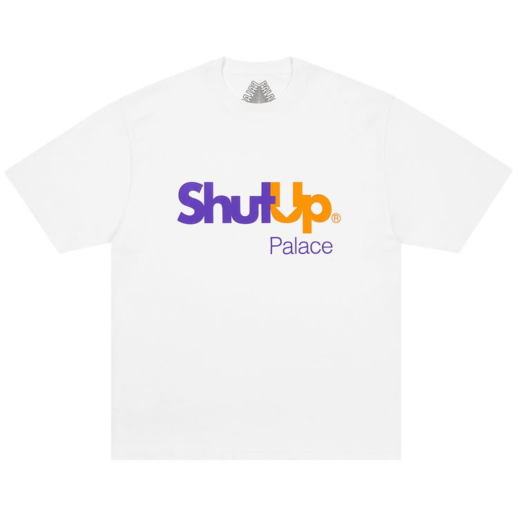Palace Shut Up T-Shirt "White"