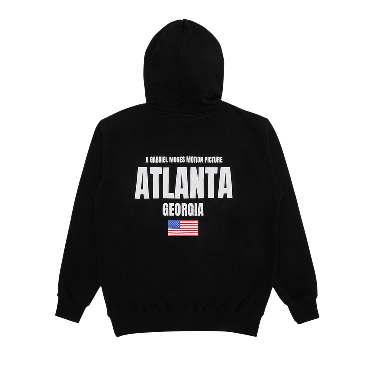 GOAT Exclusive Gabriel Moses The Last Hour Zip Up Hooded Sweatshirt "Black"