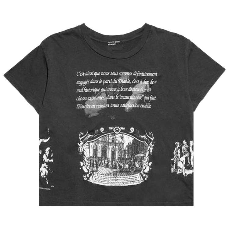 Enfants Riches Déprimés Napoleon T-Shirt "Faded Black"