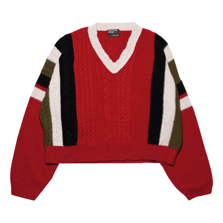 Enfants Riches Déprimés Roman Sweater "Red/Multicolor"