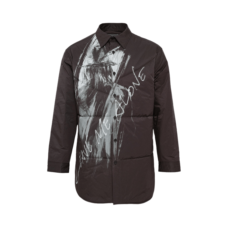 Yohji Yamamoto Y Letter Padded Blouse "Black"
