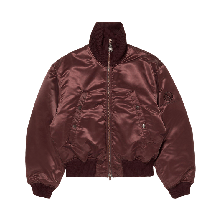 Acne Studios Technical Bomber Jacket "Burgundy"