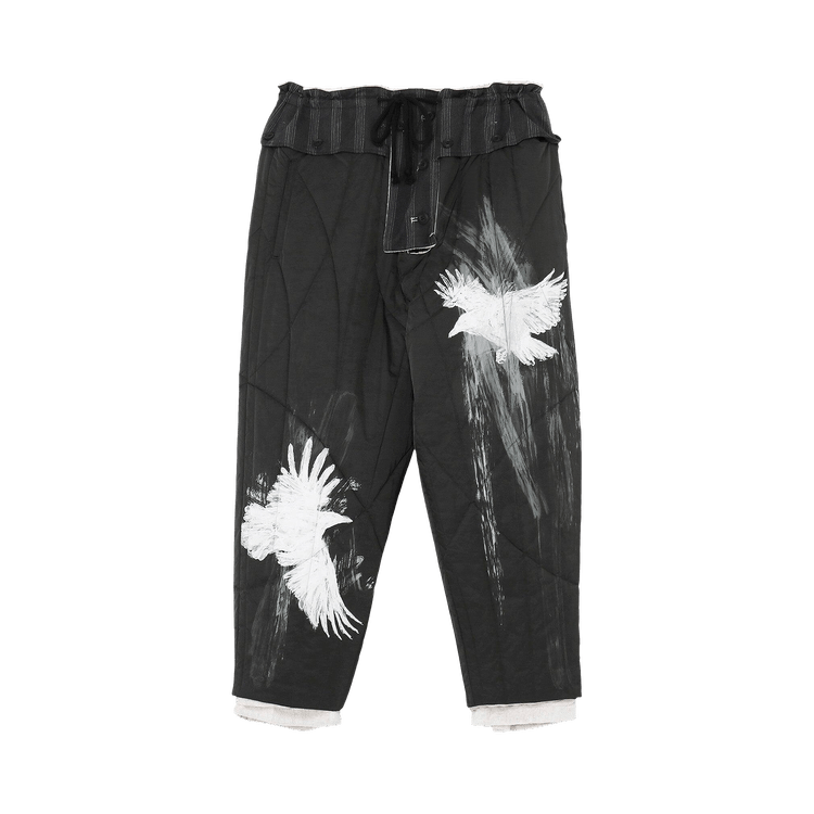 Yohji Yamamoto One Side Pocket Pants with Liner "Ivory"
