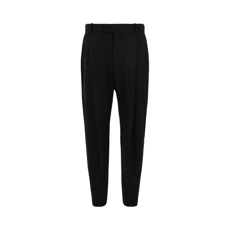 Alexander McQueen Slim Fit Pleated Trousers "Grey"