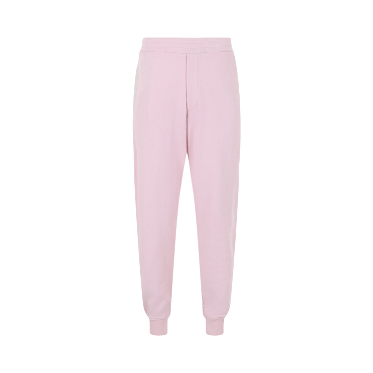 Alexander McQueen Logo Tape Jogger Sweatpants "Pink"