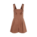 Bottega Veneta Sleeveless Jeweled Playsuit "Pink"