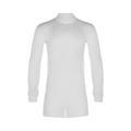 Bottega Veneta Transparent Silk Turtleneck Sweater "White"