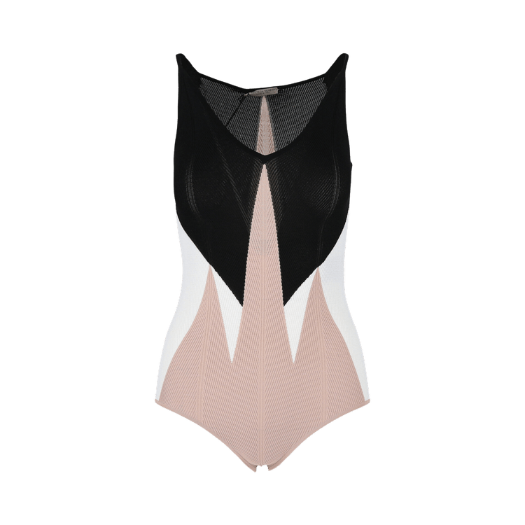 Bottega Veneta Geometric One Piece "Black/Multicolor"