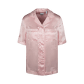 Burberry EKD Jacquard Silk Shirt "Pink"