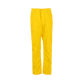 Ferragamo Button Fly Nylon Pants "Yellow"