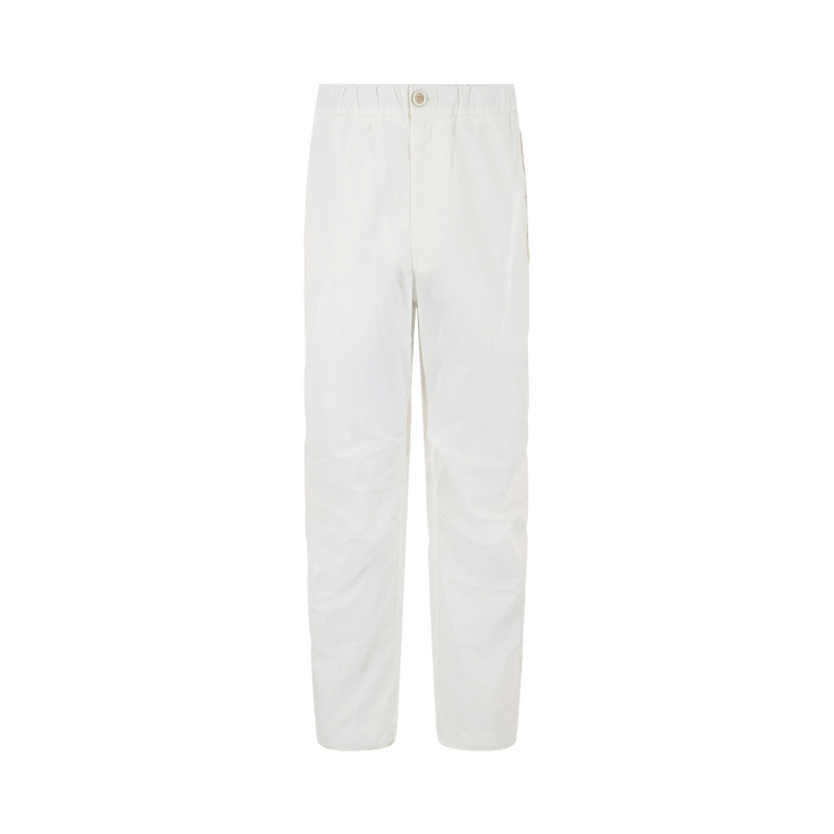 Ferragamo Straight Leg Pants "White"