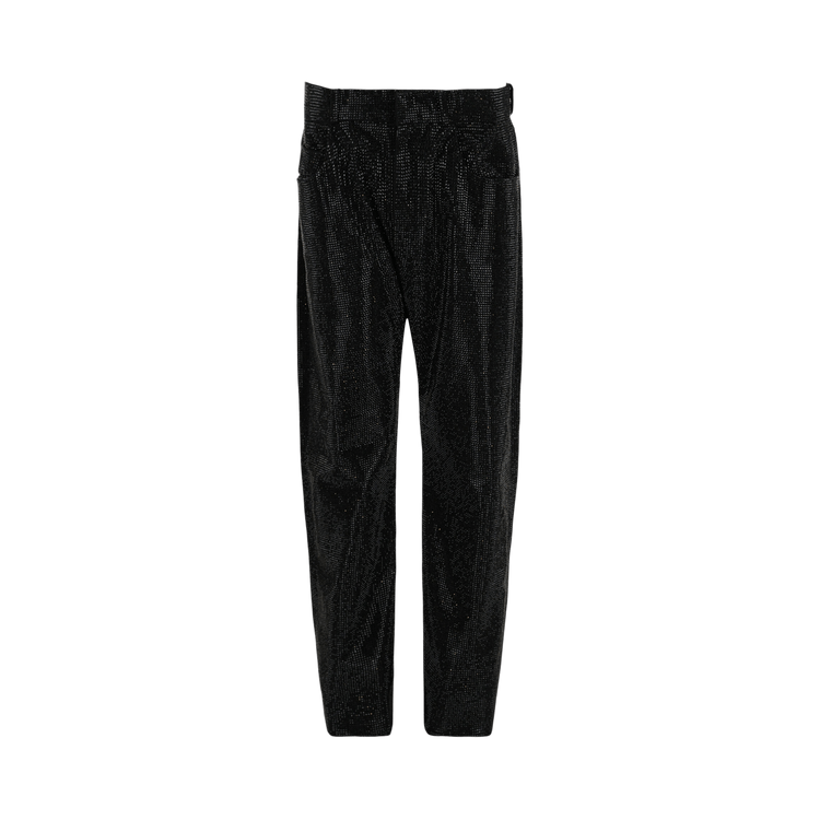 Ferragamo Crystal Embellished Pants "Black"
